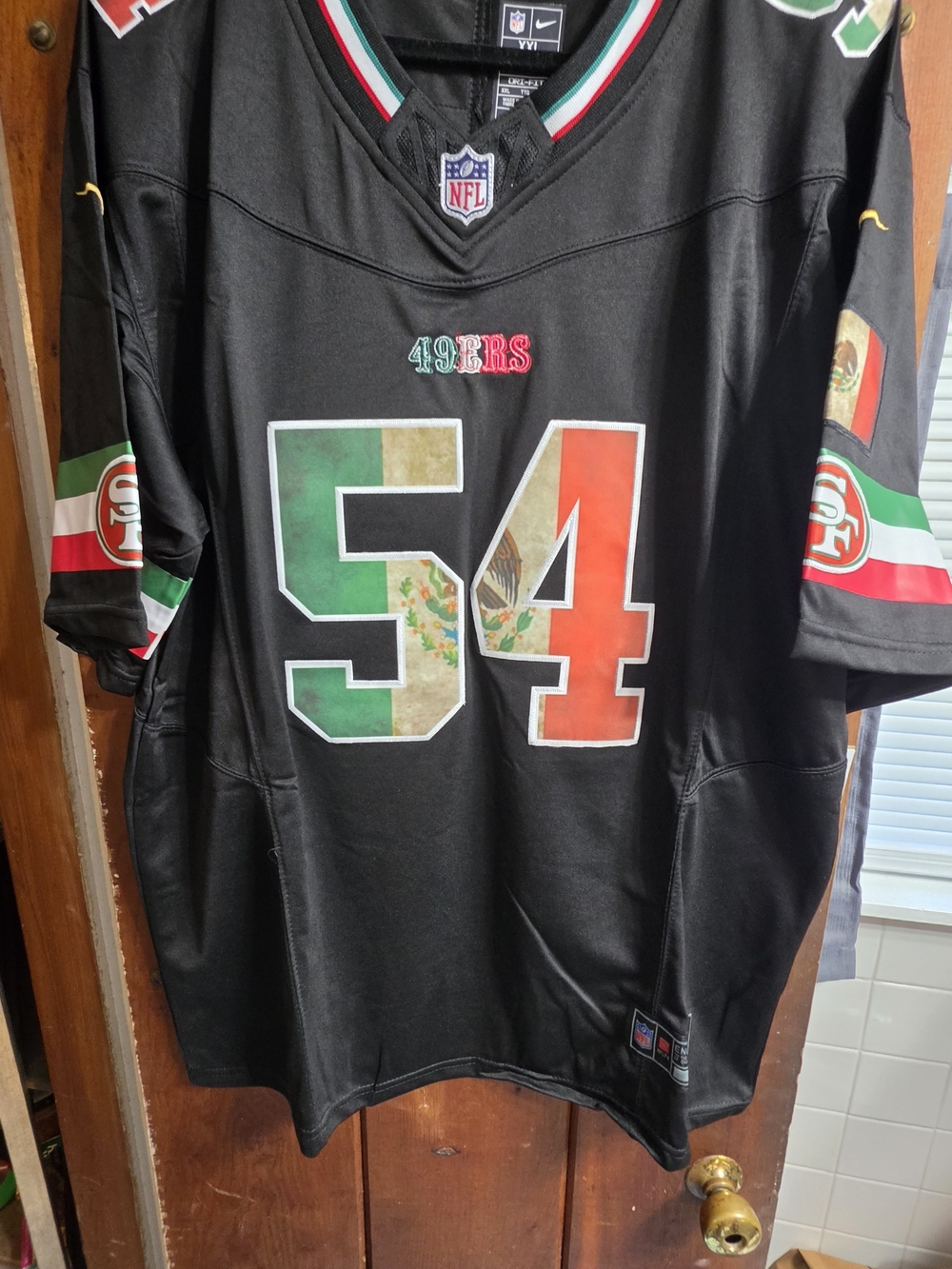 Nike San Francisco 49ers X MEXICO INDEPENDANCE LIMITED EDITION #54 Warner